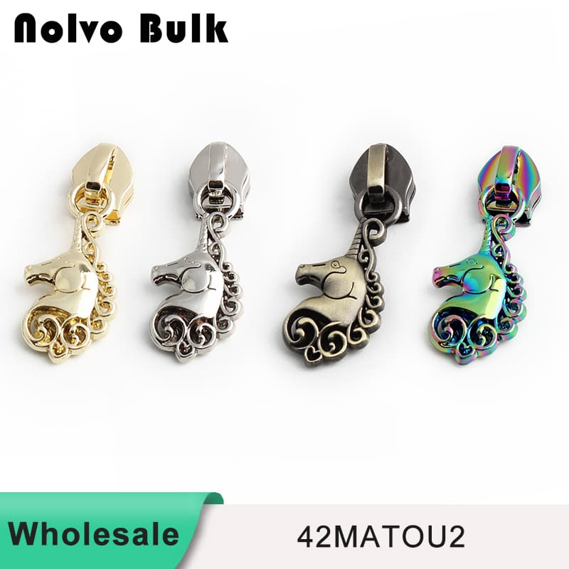 Horse #5 nylon Zipper Pull - Wholesale & Custom Options | Fast Shipping 42matou2